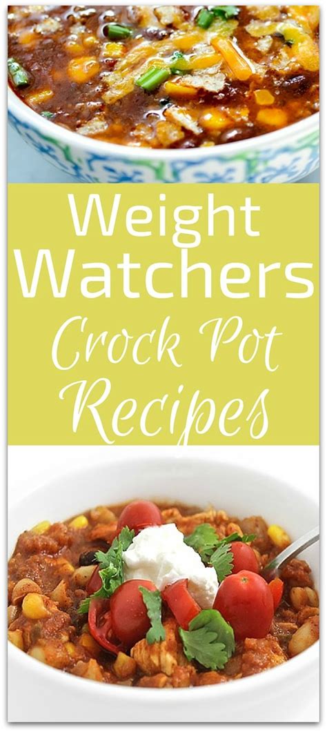 When i started the weight watcher program i had to totally learn how to cook! Weight Watchers Meals for the Crock Pot