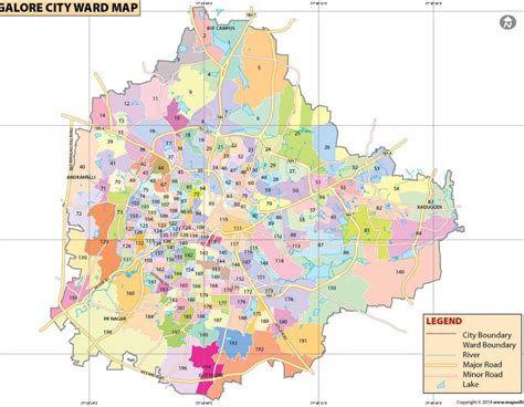 Bangalore Ward Wise Map Map Of My Current Location