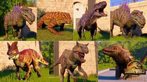 New 13 Modded And Hybrid Dinosaurs In Jurassic World Evolution 2 Including Indotaurus Episode