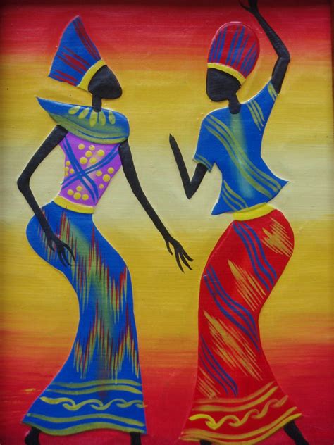 Pin By Jurema Ribeiro On Arte Iii African Paintings African Art