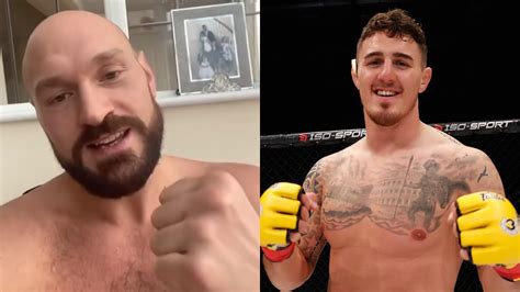 Fury Sends Encouraging Message To Aspinall Ahead Of Ufc London Mma News Ufc News Ppv