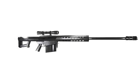 Blender Barret 50 Cal Sniper Rifle Youtube