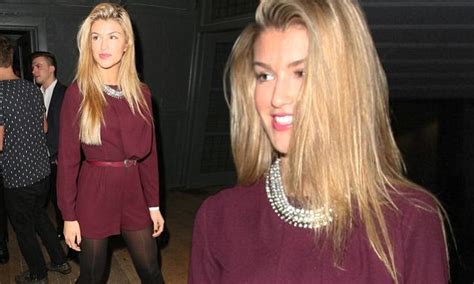 amy willerton looks pretty in a plum jumpsuit at designer eyewear launch daily mail online