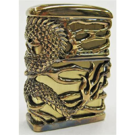 The zippo golden dragon lighter comes with zippo's lifetime guarantee and the patented windproof design. Zippo Sky Dragon Tenryu Full Metal Jacket Heavy Weight ...