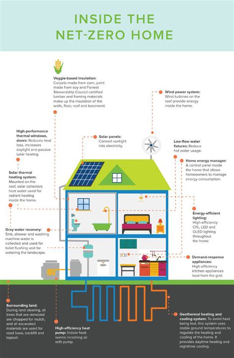 Infographic What The Net Zero Homes Of The Future Will Look Like