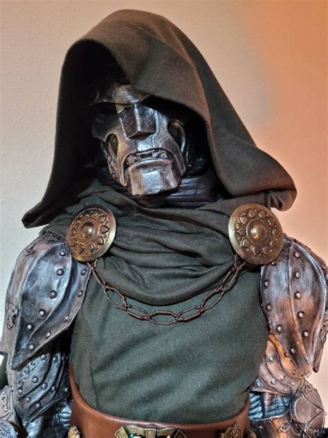 Doctor Doom Cosplay Clasps With Chain For Your Cloak Etsy
