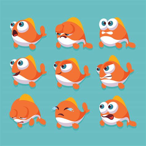 Cartoon Fish Vector Art Icons And Graphics For Free Download