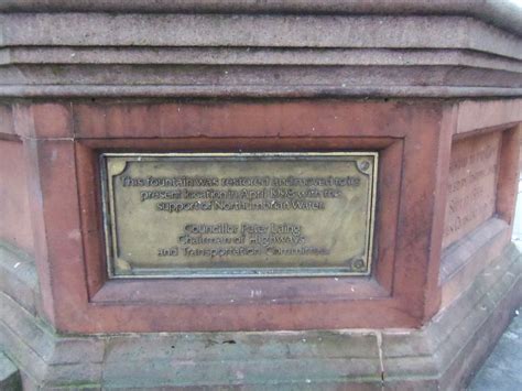 J H Rutherford Memorial Fountain Bigg Market Newcastle Flickr
