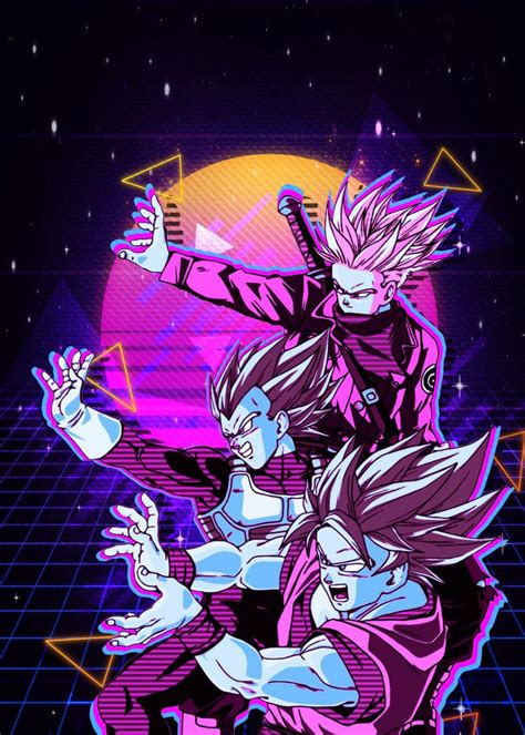 Goku ultra instinct wallpaper 20. dragonball Anime & Manga Poster Print | metal posters di 2020