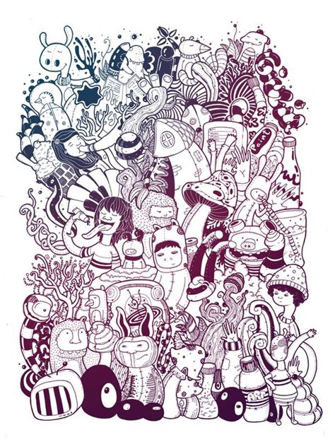 Crazy Drawn By Giulia Marchetti Doodle Drawings Doodle Cartoon Art