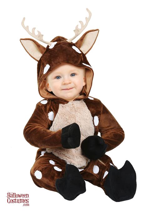 Baby Deer Costume For Infants In 2021 Cute Baby Halloween Costumes