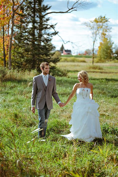 Fall Rustic Wedding Inspiration In Northern Wisconsinjames