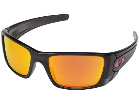 oakley fuel cell black ink w prizm ruby polarized polarized sport sunglasses in black for men