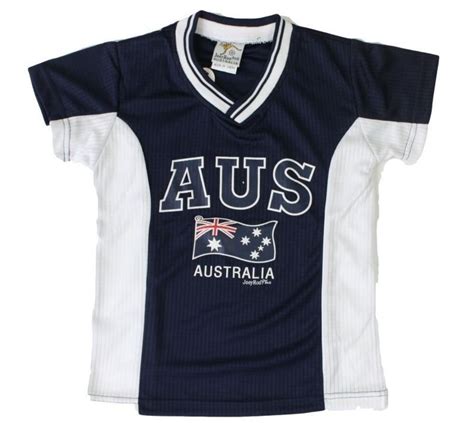 Kids Sports Soccer Football Rugby Jersey Top T Shirt Tee Australia