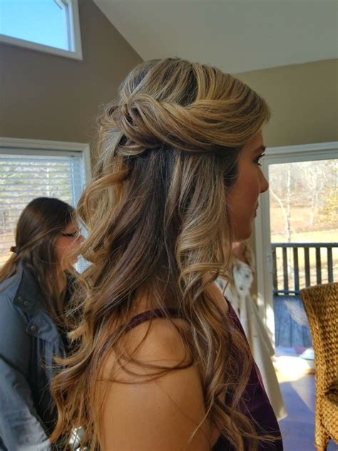 30 Bridesmaid Hairstyles Half Up Half Down Fashion Style