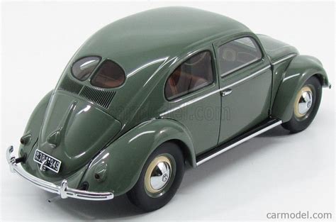 Minichamps 107054000 Scale 118 Volkswagen Beetle 1200 1949 Green