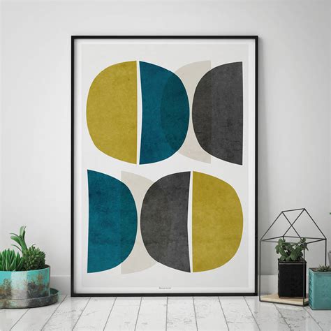Set Of Three Prints Abstract Art Print By Bronagh Kennedy