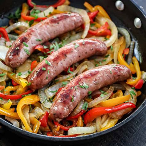 How To Cook Brats In Oven Easy Baked Sausage Recipe Sip Bite Go