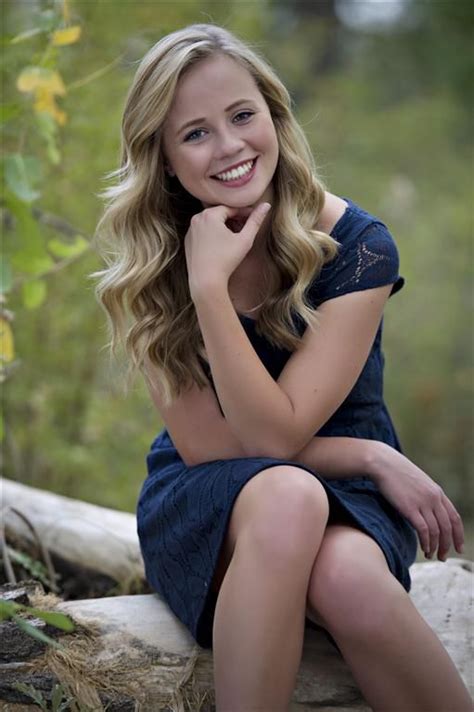 Beautiful Teen Girl High School Senior Portrait Stock