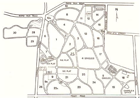 Using Cemetery Plot Maps In Your Genealogy Research