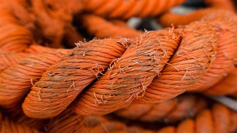 Rope Selective Focus Photo Of Orange Rope Red Image Free Photo