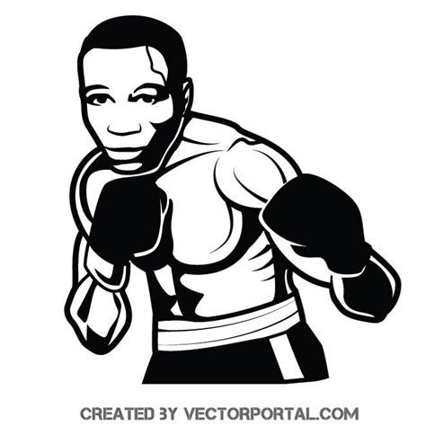 Boxing Clipart Black And White Free Cliparts Download Images On Clipground