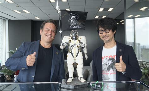 HIDEO KOJIMA On Twitter With Phil Spencer