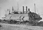 The destructive ironclad ships of the U.S. Civil War in rare ...