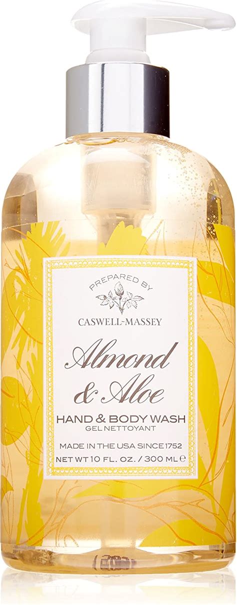 Caswell Massey Body Wash Signature Collection Almond And Aloe 100