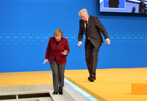Angela Merkel Vs Horst Seehofer Eine Beziehung In Bildern Der Spiegel