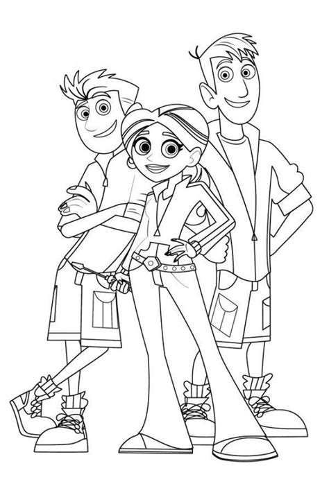 Wild Kratts Coloring Pages Wild Kratts Coloring Pages Waldo Harvey
