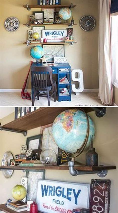 20 Cool Diy Shelf Ideas To Spruce Up Your Boys Room Wall Pink Girl