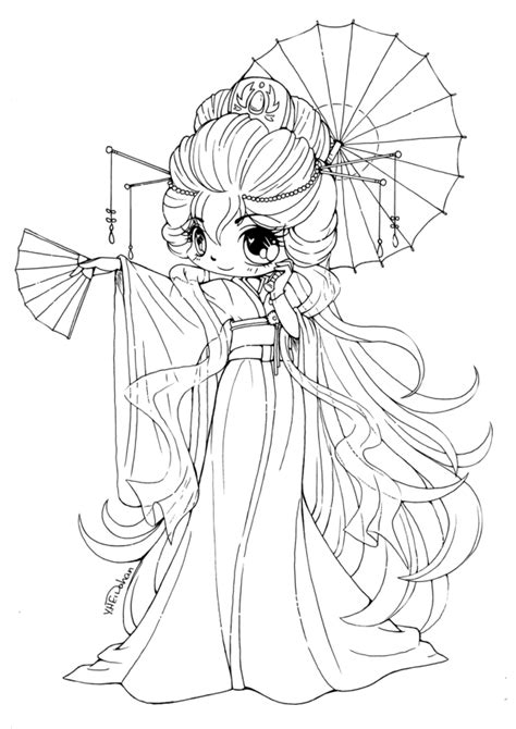 Cute Chibi Coloring Pages Free Coloring Pages For Kids 3