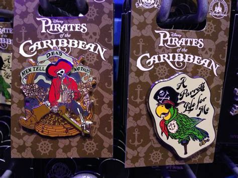 New Pirates Of The Caribbean Pins Released At Walt Disney World