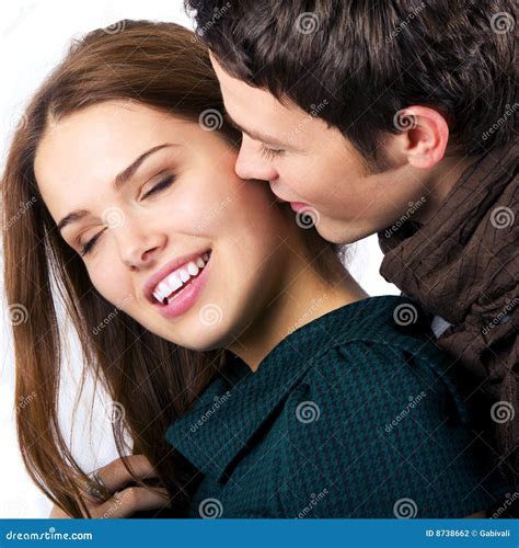 Fashion Models As Couple In Foreplay Stock Photo Image