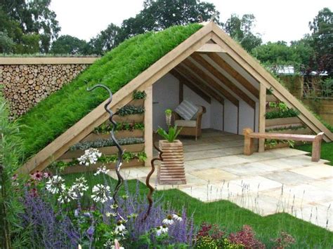 membangun model taman atap rumah unik  keren rumah kebun taman