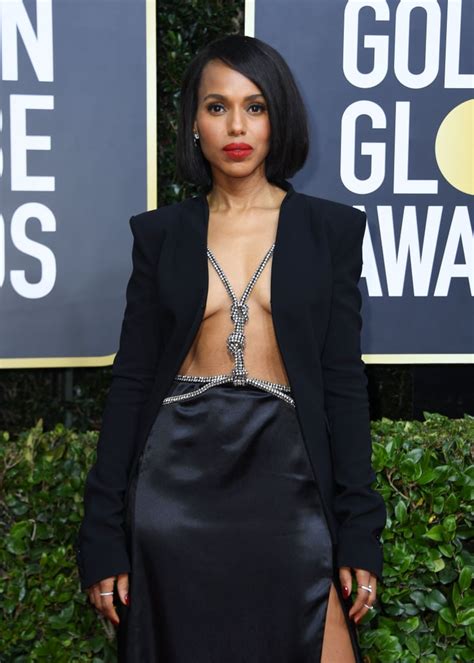 Kerry Washington At The 2020 Golden Globes The Sexiest Looks At The Golden Globes 2020