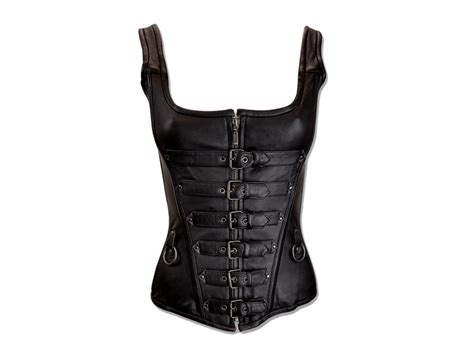 Leather Jackets With Images Black Leather Corset Leather Corset