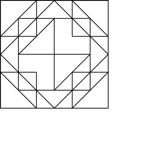 Geometric Block Pattern 63 Clipart Etc
