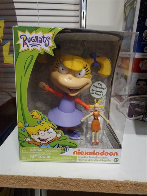 Angelica And Cynthia Doll 6 Vinyl Poseable Figure Rugrats Nickelodeon