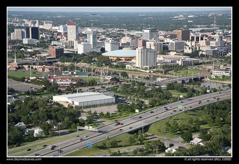Downtown Skyline Aerial Of Wichita Kansas Flickr Photo Sharing