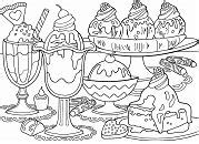 Food Cute Coloring Pages Hard Twenty Good Cupcakes To Color Without