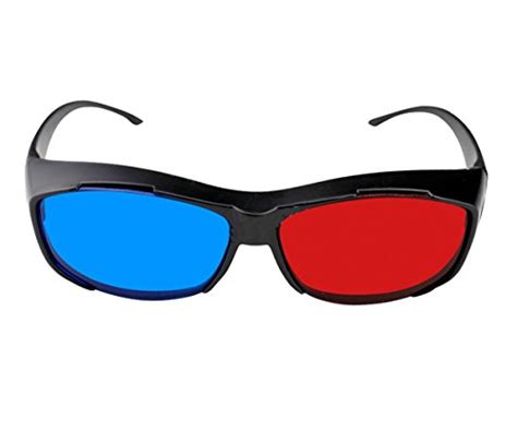 Buy Touqianmao Red Blue 3d Glasses Cyan Anaglyph Simple Style 3d Glasses 3d Movie Game Extra