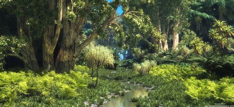 Xfrog | Image of the Day | Jungle Stream 2