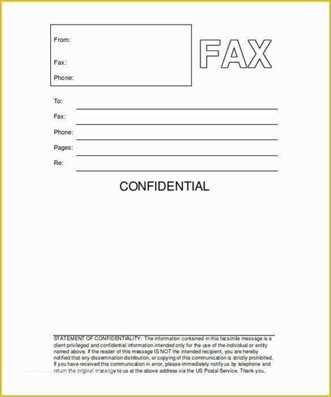 Free Printable Fax Cover Letter Template Of 9 Printable Fax Cover