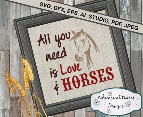 Horse svg horse love svg horse digital download studio file | Etsy