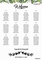 8 Wedding Seat Chart Template - Perfect Template Ideas