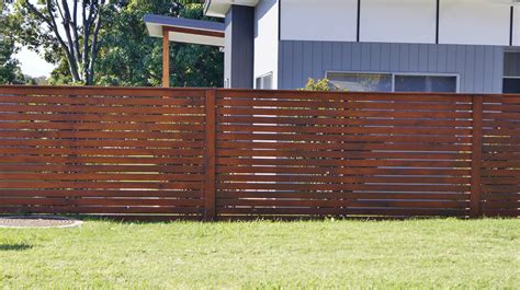 See more ideas about railing design, metal handrails, stair railing. Horizontal Slats | Byron Bay Fencing