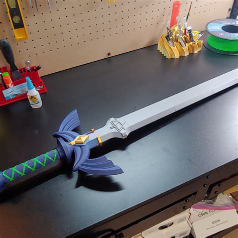 3d Print Of Master Sword Botw Flavor Without Painting By Jeremiahlee1