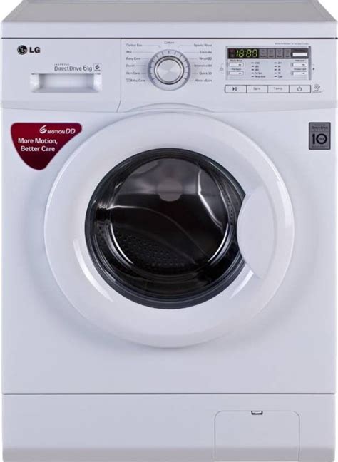 Lg Fh0b8ndl22 6kg Fully Automatic Front Load Washing Machine Best Price
